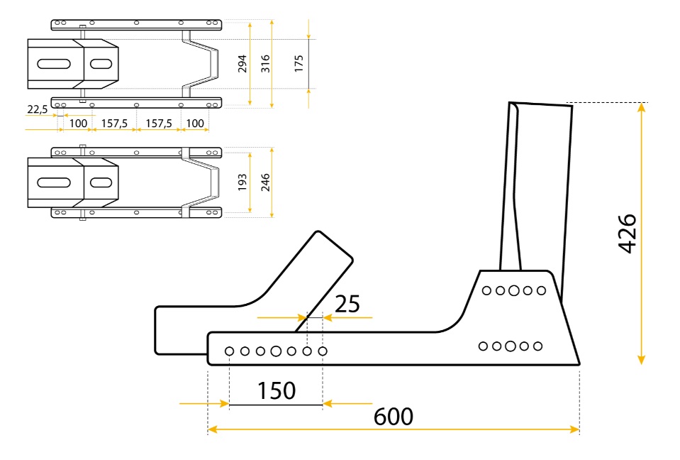 Bloque roue moto 15-21" – Image 4