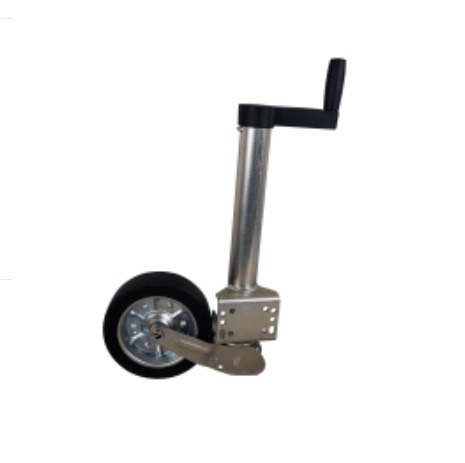 Roue jockey diam.60mm automatique avec poignée - Galet 225x64mm