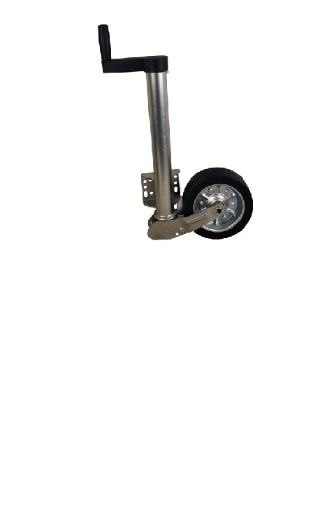 Roue jockey diam.60mm automatique avec poignée - Galet 225x64mm