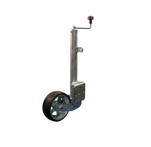 Roue jockey escamotable diam. 60mm - Galet 230x80mm