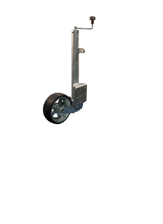Roue jockey escamotable diam. 60mm - Galet 230x80mm
