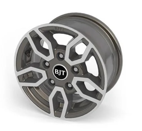Jante aluminium 10 pouces Style B2 (Anthracite) - BJT - Remplacement