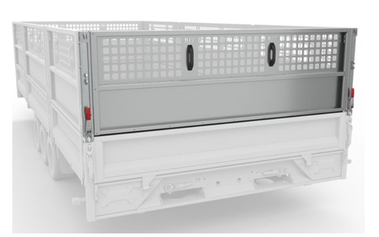 Rehausse galvanisée amovible arrière ht 660mm largeur 2,15m - BJT