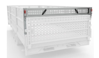 Rehausse galvanisée amovible arrière ht 227mm largeur 2,15m - BJT