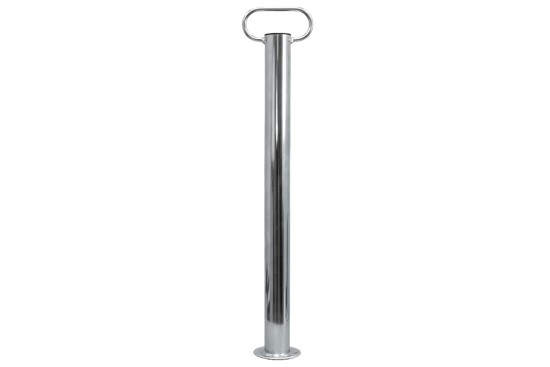 Béquille, support fixe WINTERHOFF RSR48-600 pour remorque plateau 150 kg, 48 mm x 600 mm