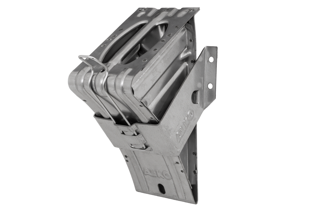 Cale de roue AL-KO UK36 métal avec support de montage – h : 161 mm