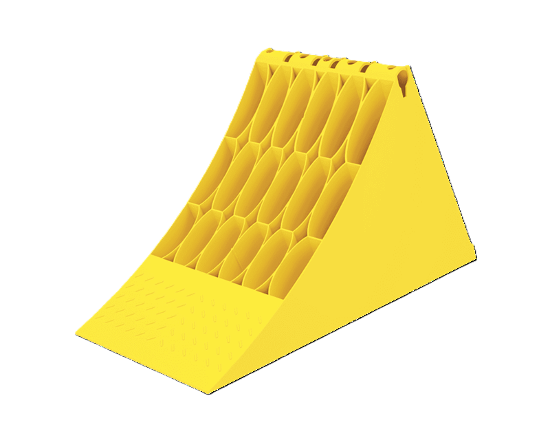 Cale de roue LOKHEN CROWNY 66 pour engins lourds – h : 330 mm