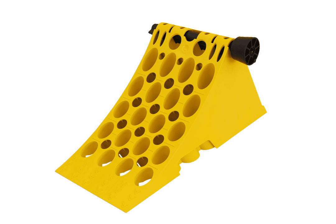 Cale de roue LOKHEN E53 avec fixation – h : 225 mm