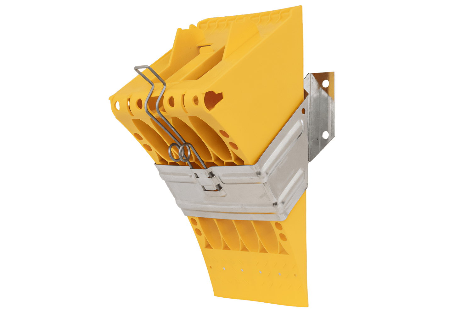 Cale de roue LOKHEN E53 avec support de montage métal – h : 225 mm