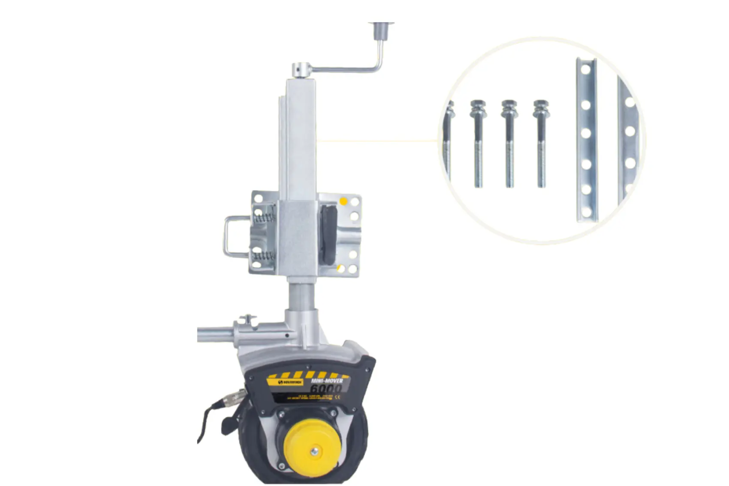Chariot de manœuvre électrique pour remorque MINI MOVER GEN 3 PLUS, 2722 kg