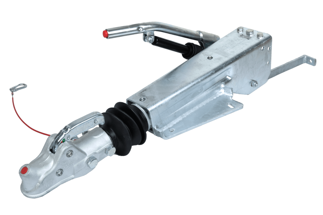 Commande de freinage AL-KO 2,8VB1/-C avec tête d'attelage AK 351 – 3500 kg – timon en V