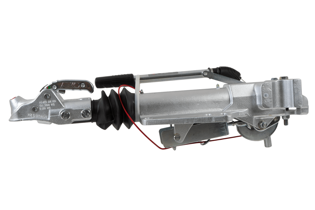 Commande de freinage AL-KO UN 3500 avec tête d'attelage AK 351 – 3500 kg – timon en V