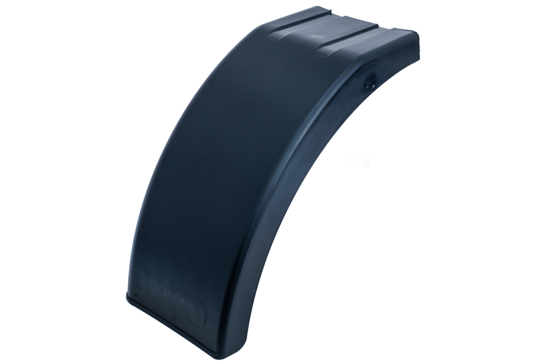 Demi-garde-boue pour remorque DOMAR DR1012202 passage de roue 384 × 200 mm gauche
