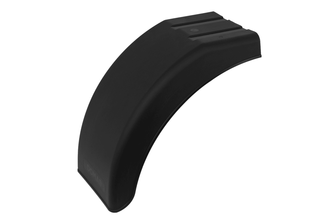 Demi-garde-boue pour remorque DOMAR DR1013004, passage de roue 395 × 220 mm droit