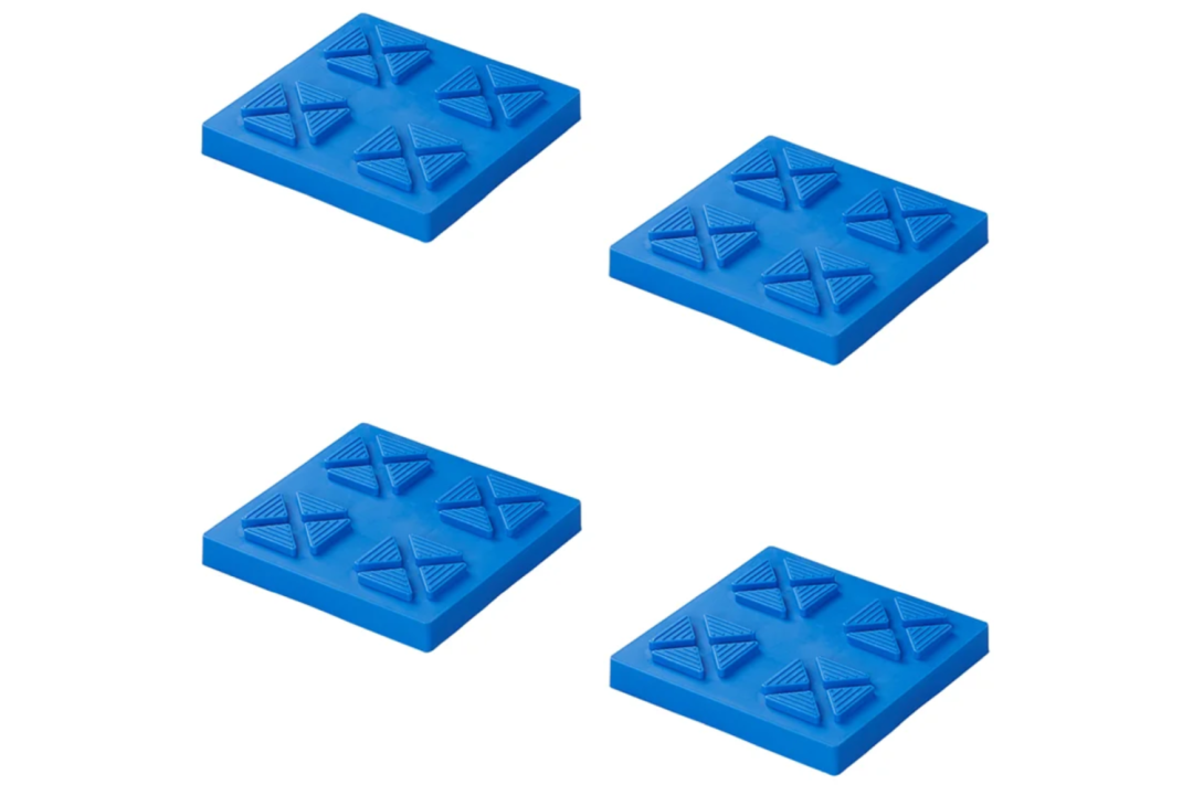 Ensemble de quatre coussinets de stabilisation d'angle pour remorque ProPlus 361538