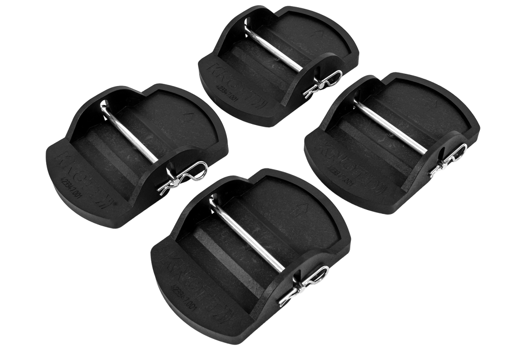 Ensemble de quatre supports stabilisateurs de remorque KNOTT 18x14x4,5cm