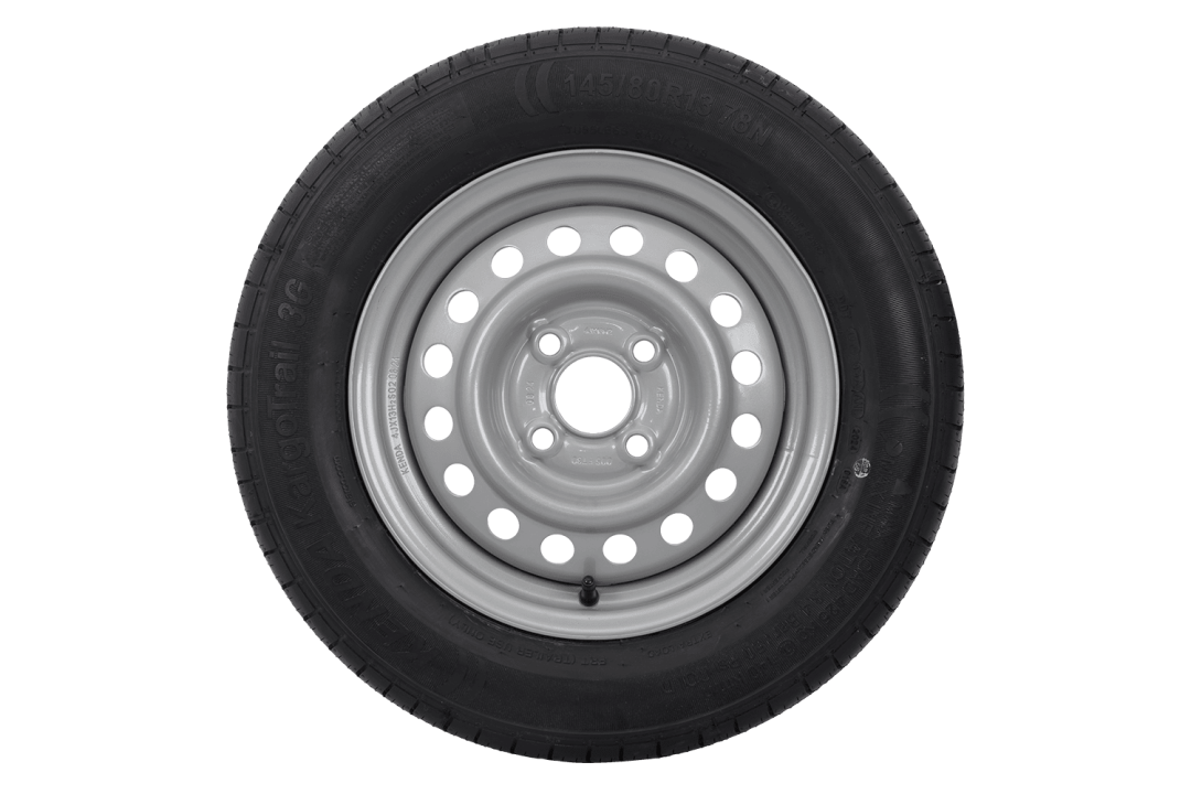 Roue complète KENDA 145/80 R13 78N – jante acier KENDA 4Jx13" – 4x100 – ET 30