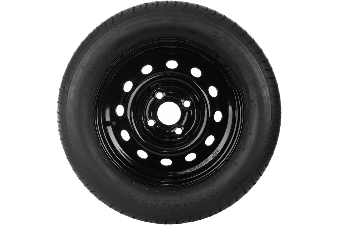Roue complète LINGLONG 165/70 R13 79N – jante acier noire 4Jx13" – 4x100 – ET 30