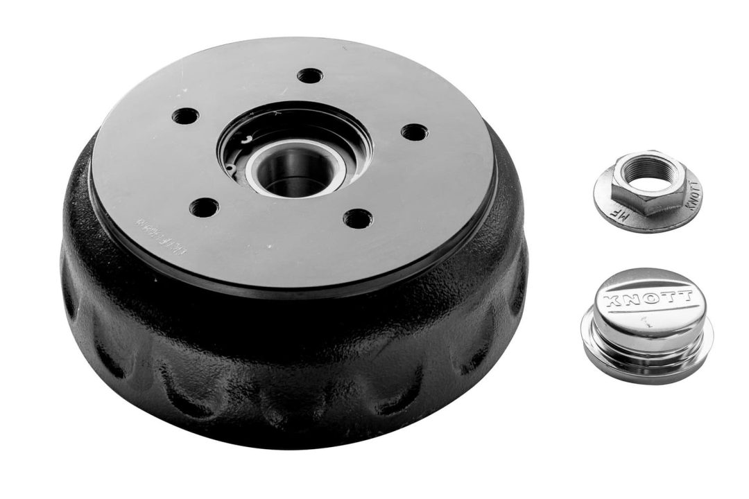 Tambour de frein KNOTT 200x50 entraxe 5x112 pour essieu de remorque