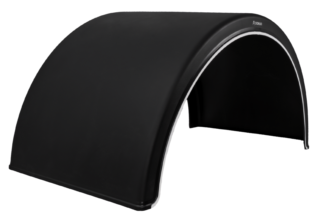 Garde-boue double pour remorque 19,5-22,5" DOMAR DK1670 passage de roue 1280 × 650 mm