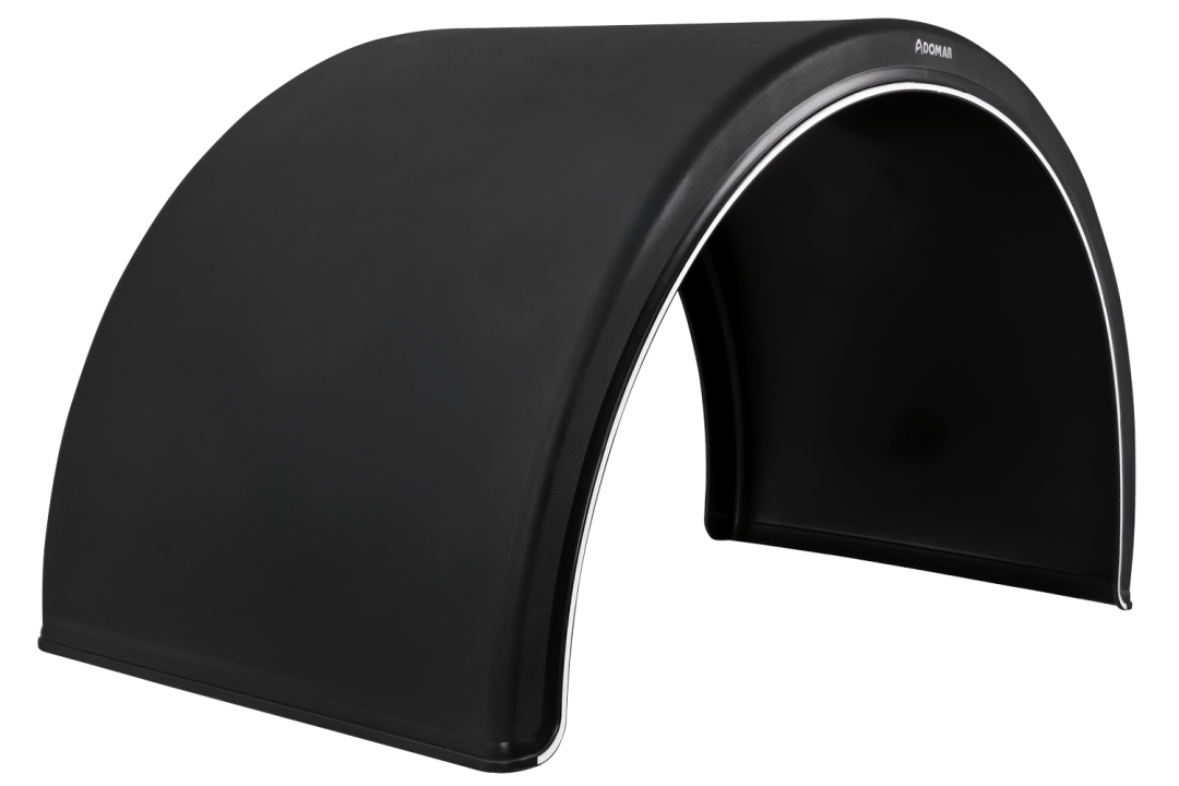 Garde-boue double pour remorque 20-24,5" DOMAR DK1685 passage de roue 1340 × 670 mm