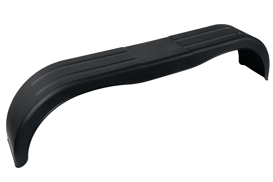 Garde-boue jumelé pour remorque 13-14" DOMAR D20522 passage de roue plat 1500 × 220 mm
