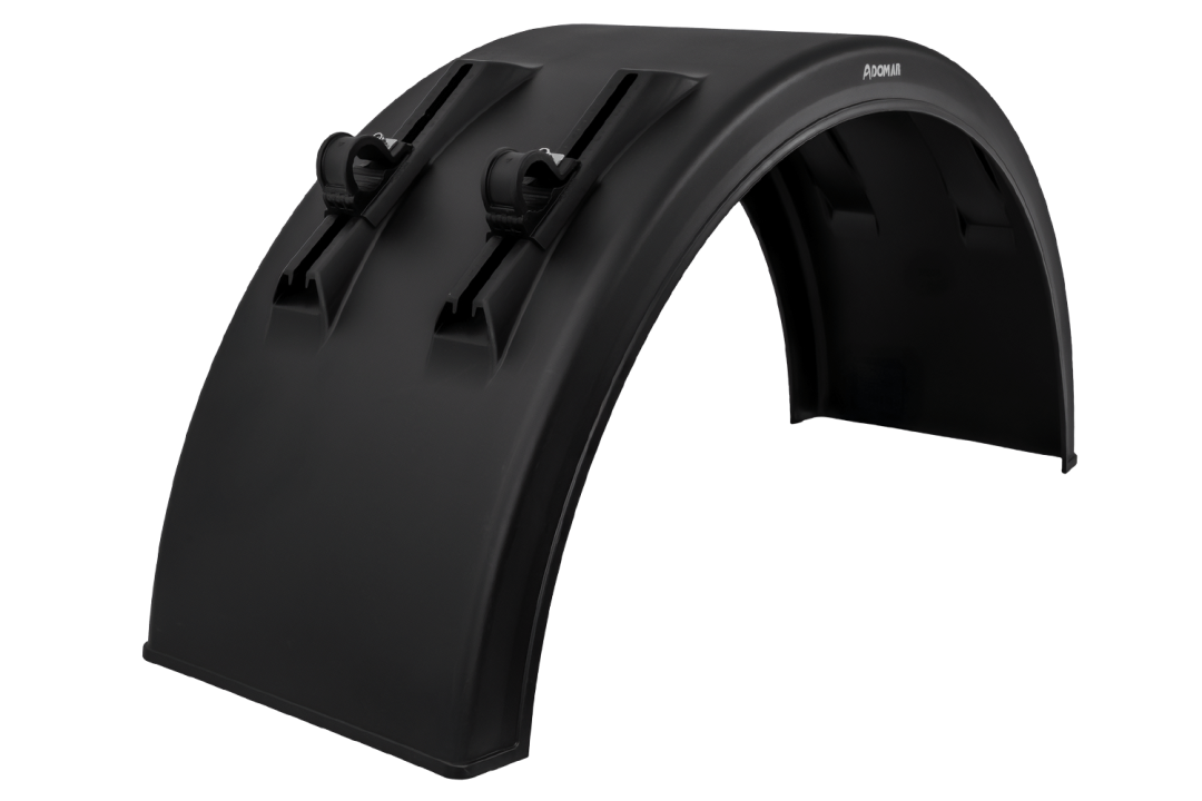 Garde-boue pour remorque 19,5-22,5" DOMAR DK2975 passage de roue 1250 × 430 mm avec supports de montage