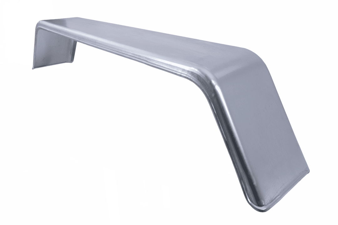 Garde-boue tandem (double) pour remorque 13" CHORUS passage de roue 1435 × 230 mm