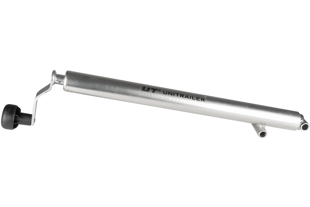 Leveur à manivelle pour le basculement et le déchargement de remorque, plateau de 1000 kg (500-865 mm)