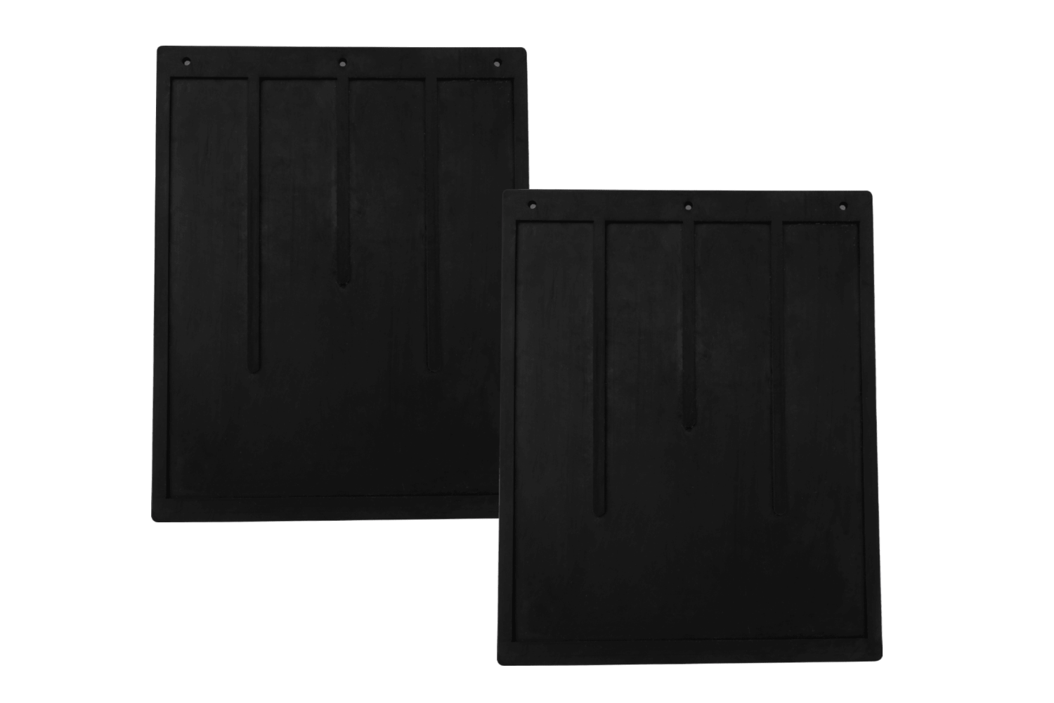 Lot de 2 bavettes de protection en caoutchouc, 310 × 390 mm