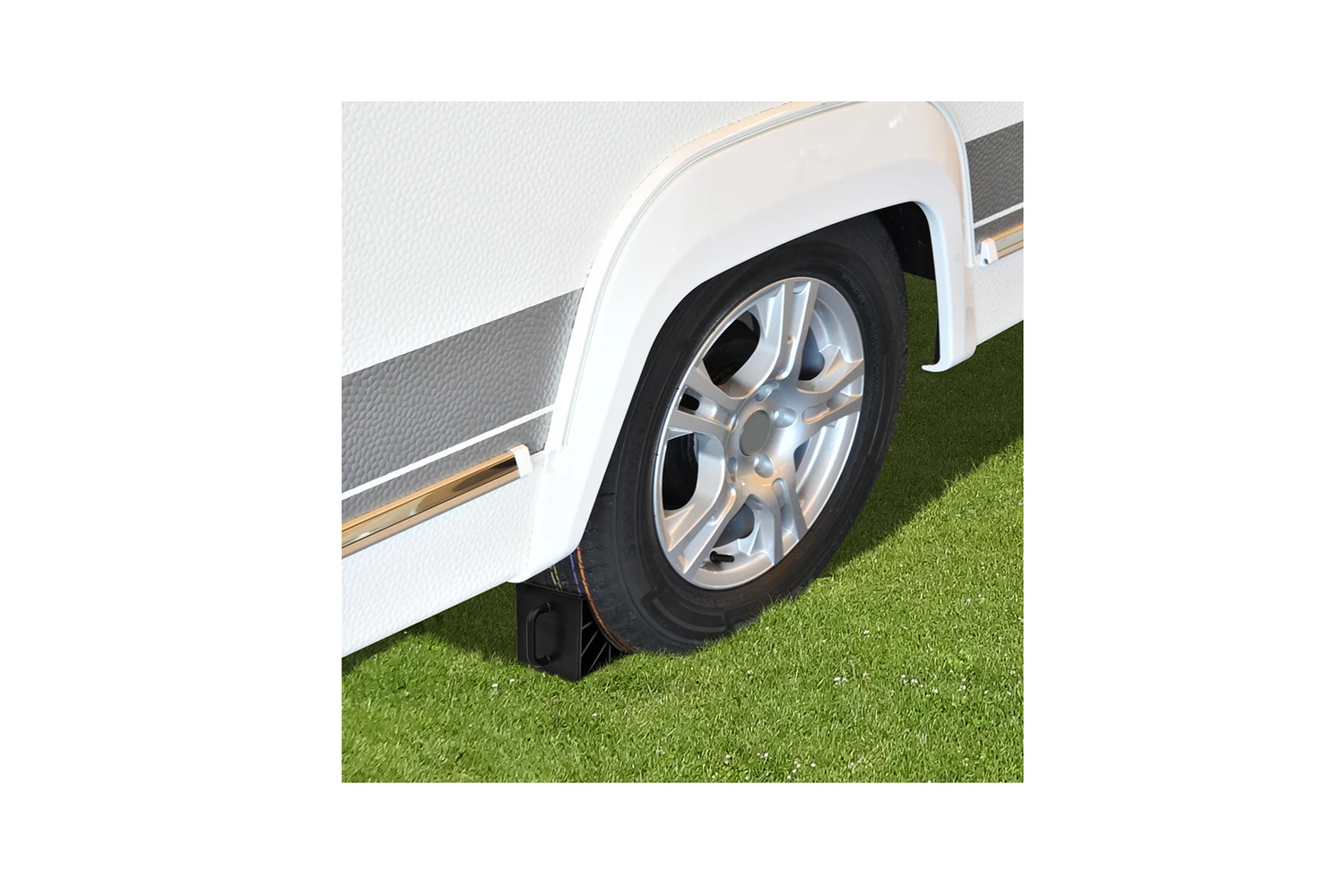 Lot de 2 cales de roue ProPlus 341347 – h : 102 mm – 4 000 kg