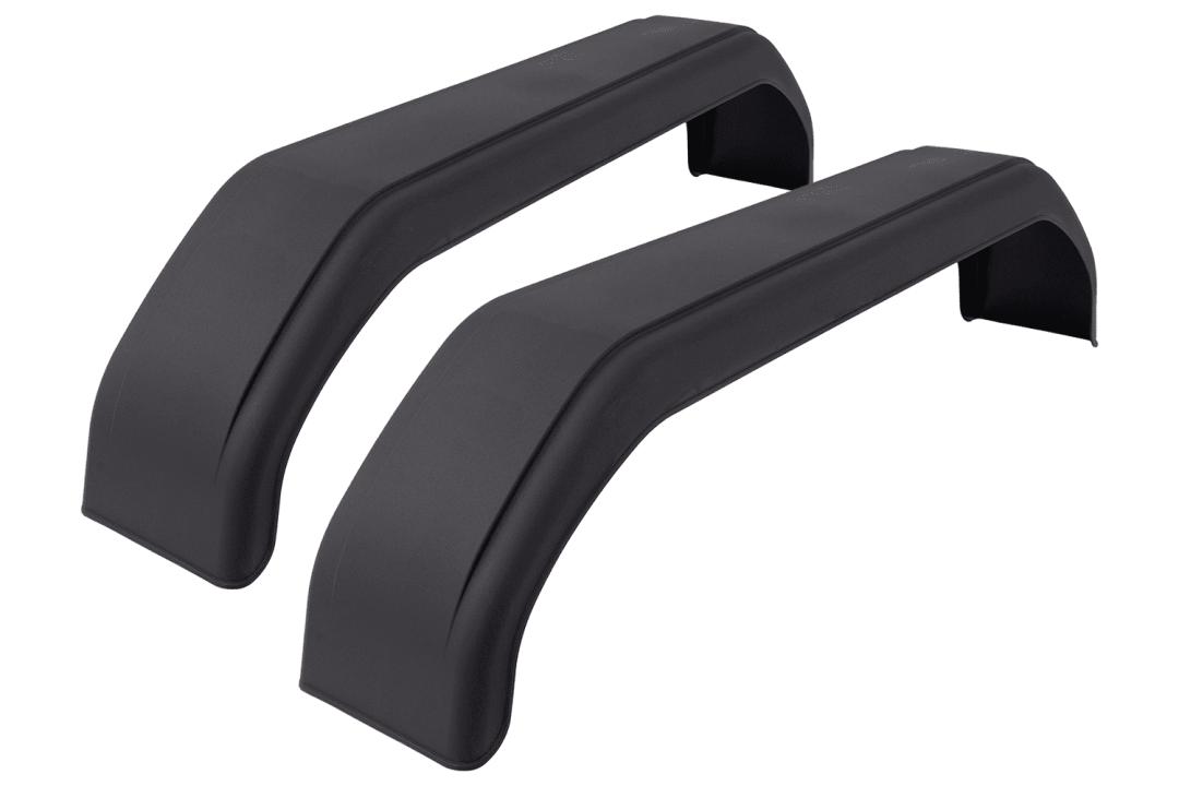 Lot de 2 garde-boue jumelés pour remorque 14-15" DE HAAN THMK 22155 passages de roues 1550 × 220 mm