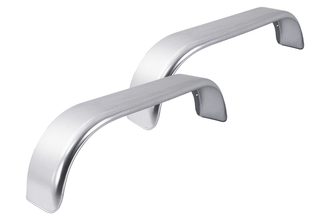 Lot de 2 garde-boue jumelés pour remorque 14-15" DE HAAN THRD 22155 passages de roues 1550 × 220 mm