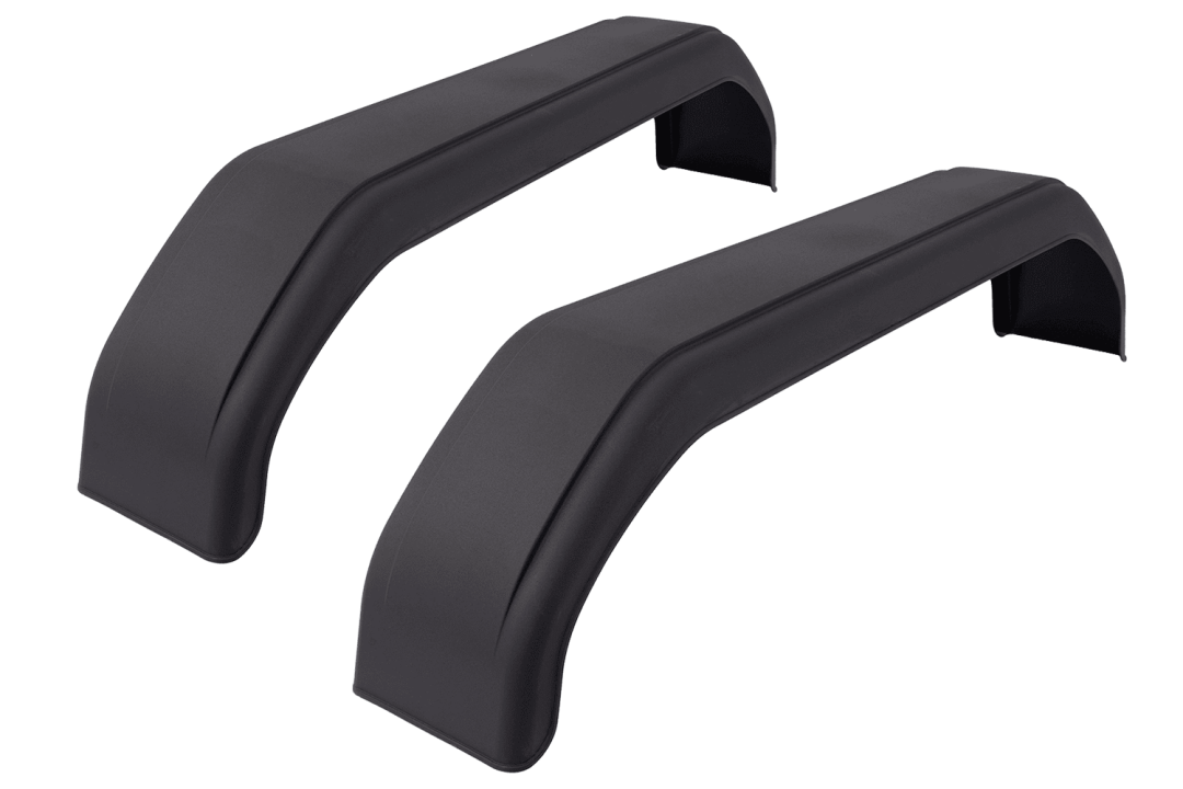 Lot de 2 garde-boue jumelés pour remorque 15-16" DE HAAN THMK 24150 passages de roues 1500 × 240 mm