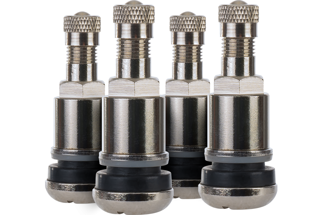 Lot de 4 valves métalliques à visser 42 MS / 525 AL