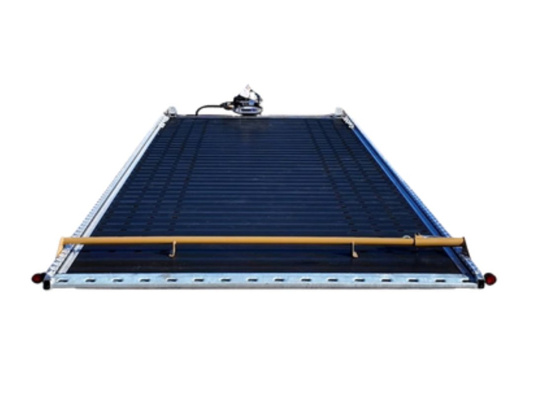 Plancher aluminium peint noir – remorque Ta-No Formula 30.50