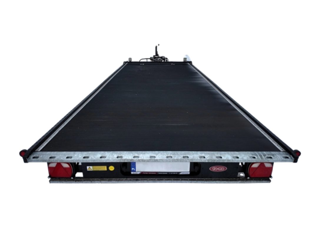 Plancher aluminium peint noir – remorque Ta-No Formula 35.60