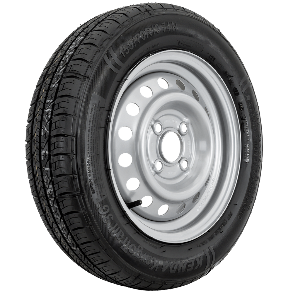 Roue complète KENDA 155/70 R13 74N – jante acier STARCO 4Jx13" – 4x100 – ET 30