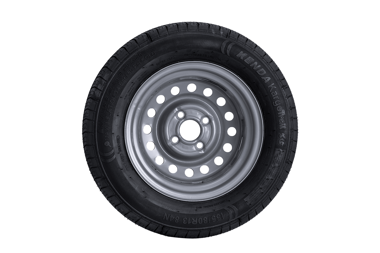 Roue complète KENDA 155/80 R13 84N – jante acier KENDA 4Jx13" – 4x100 – ET 30