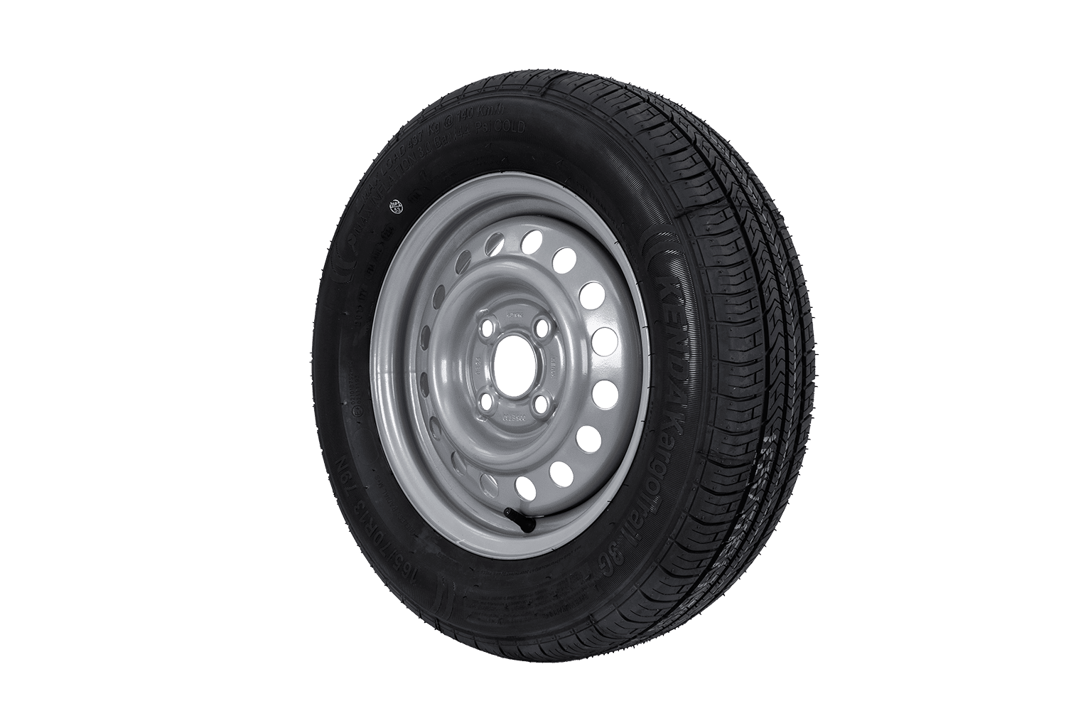 Roue complète KENDA 165/70 R13 79N – jante acier KENDA 4Jx13" – 4x100 – ET 30