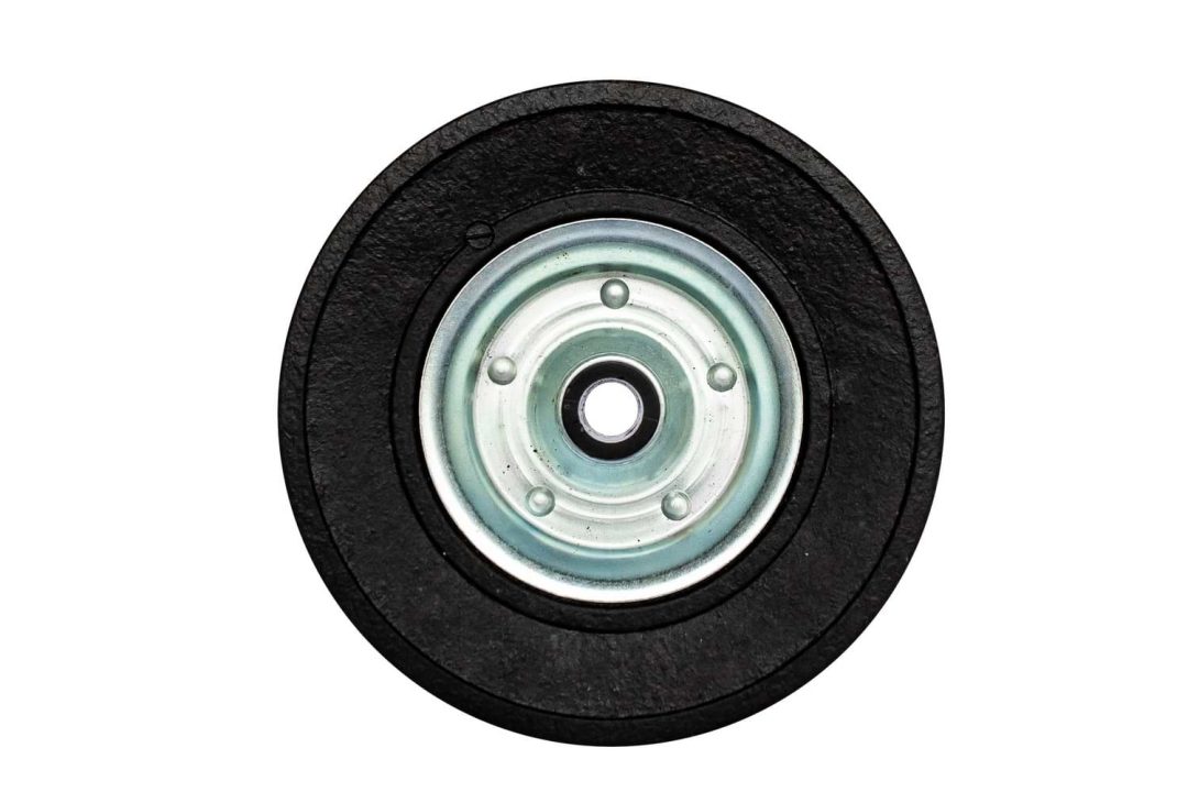 Roue de secours pour WINTERHOFF 255SB, roue jockey en caoutchouc plein 225x70 mm
