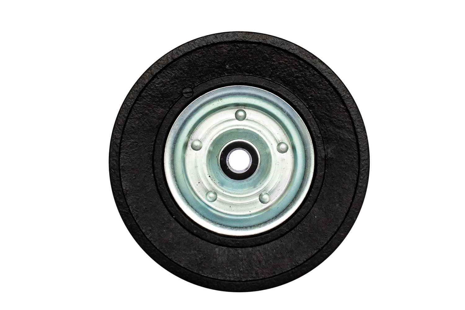 Roue de secours pour WINTERHOFF 255SB, roue jockey en caoutchouc plein 225x70 mm