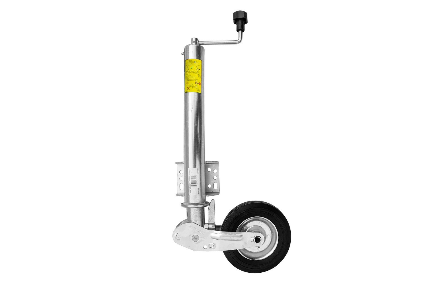 Roue jockey automatique KNOTT ATK60 avec poignée 250 kg, 60 mm, 785-1020 mm