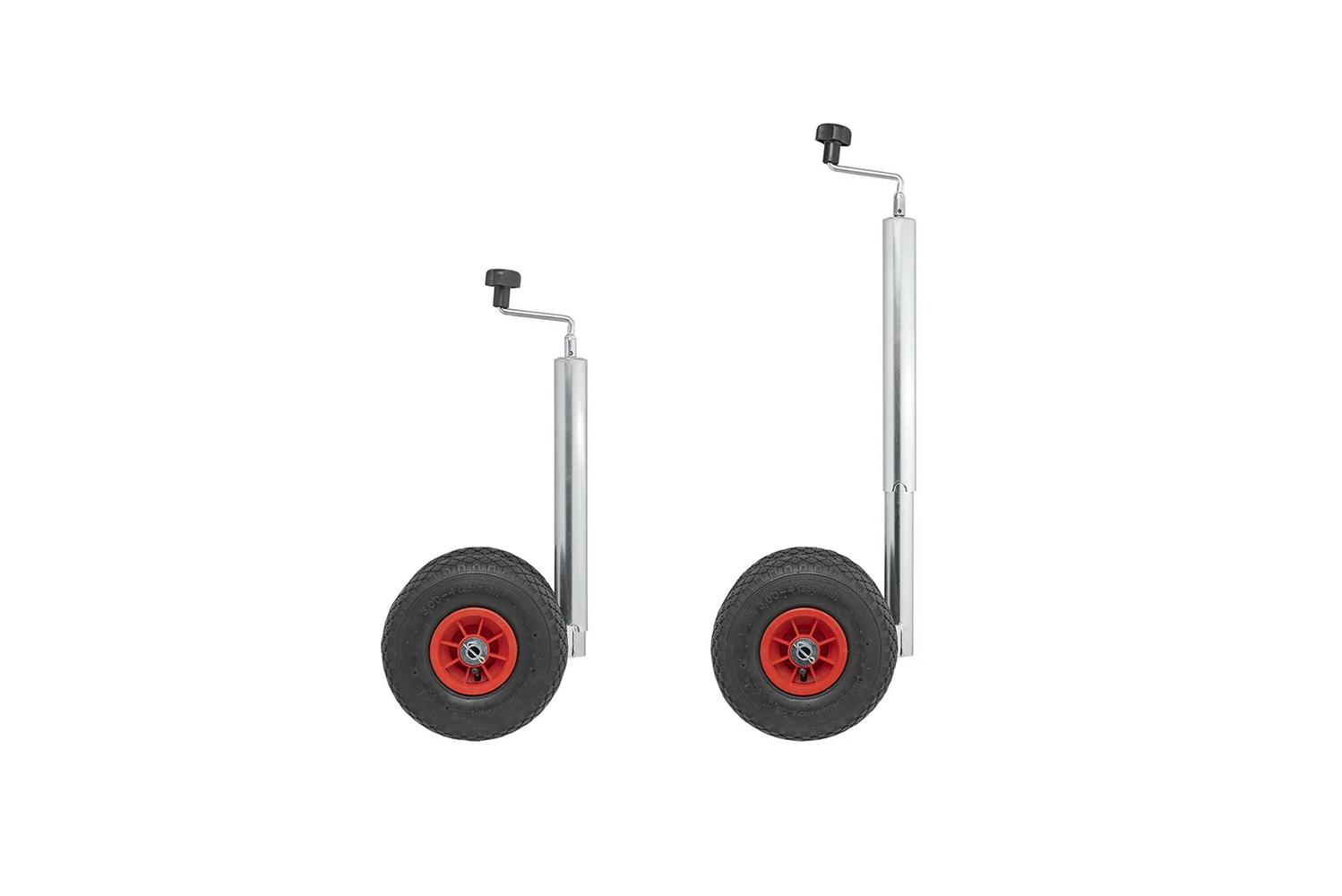 Roue jockey ProPlus 341508, roue pneumatique, 300 kg, 48 mm, 660-870 mm