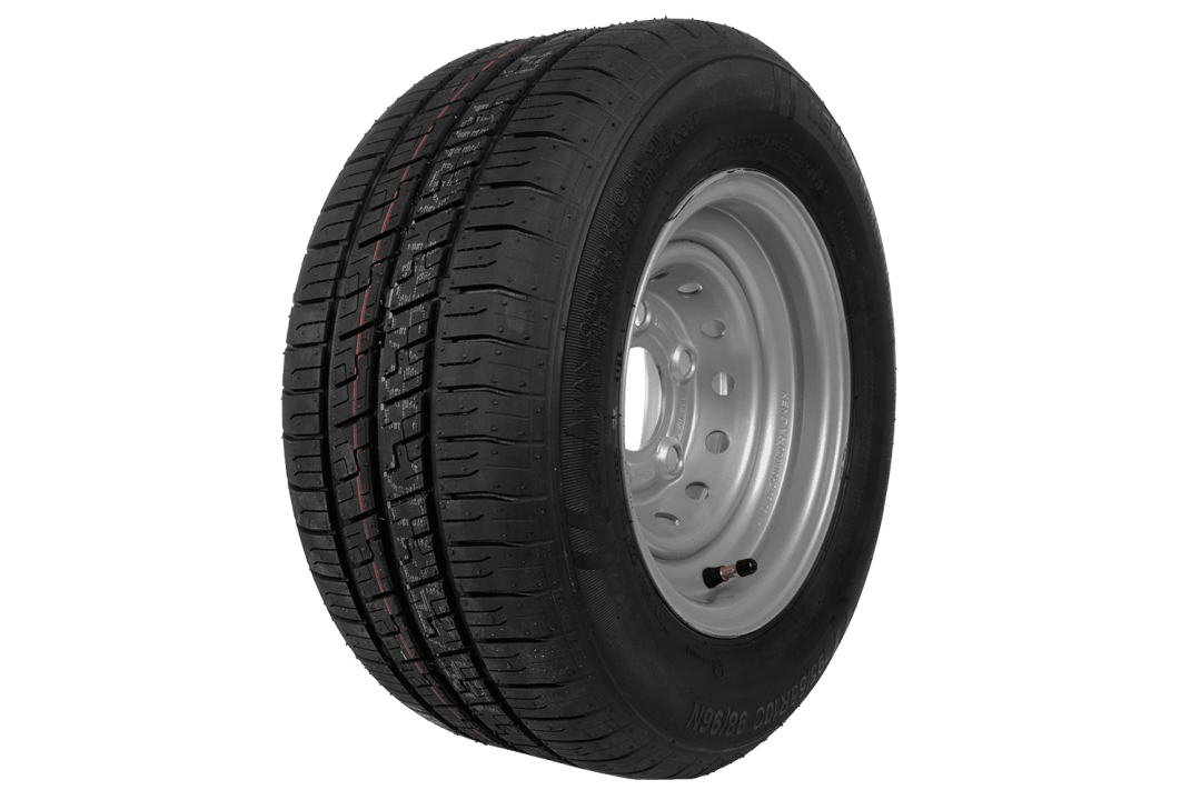 Roue renforcée complète KENDA 195/55 R10C 98/96N – jante acier KENDA 6Jx10" – 5x112 – ET -4