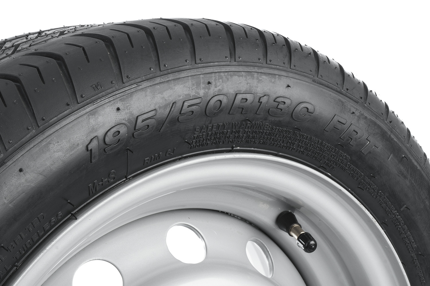 Roue renforcée complète LINGLONG 195/50 R13C 104/101N – jante acier 5.5Jx13" – 5x112 – ET 30