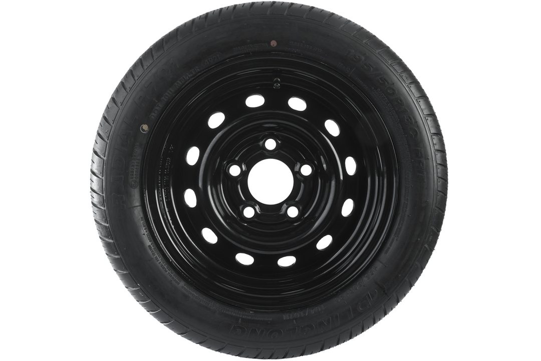 Roue renforcée complète LINGLONG 195/50 R13C 104/101N – jante acier noire 5.5Jx13" – 5x112 – ET 30