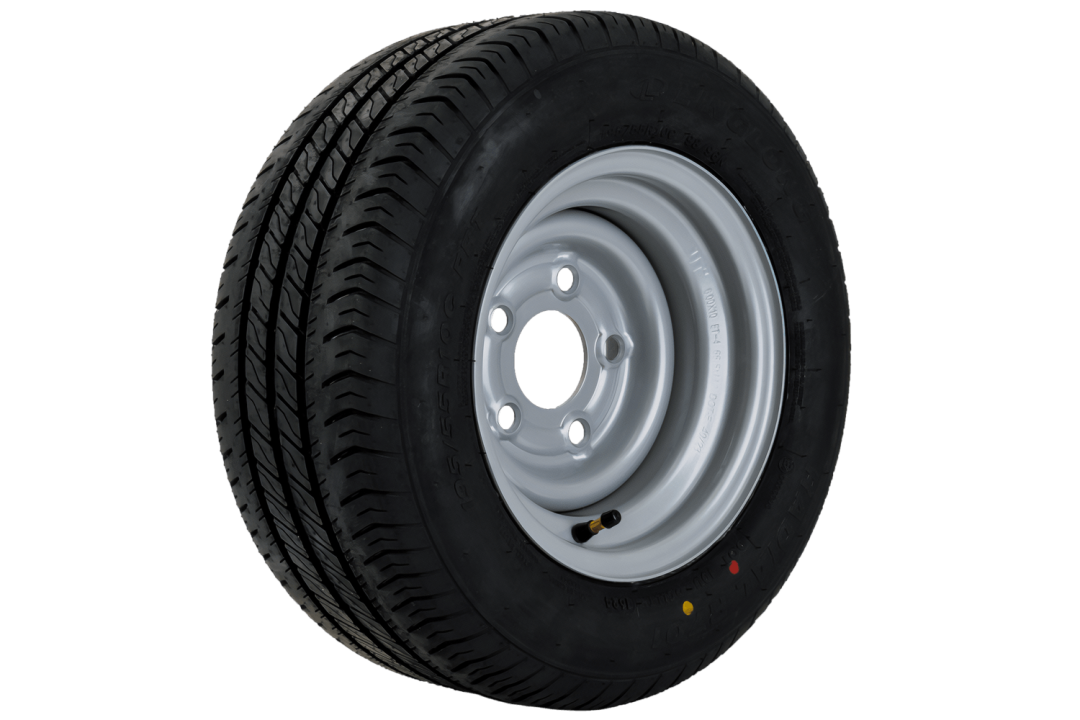 Roue renforcée complète LINGLONG 195/55 R10C 98/96N – jante acier 6Jx10" – 5x112 – ET -4