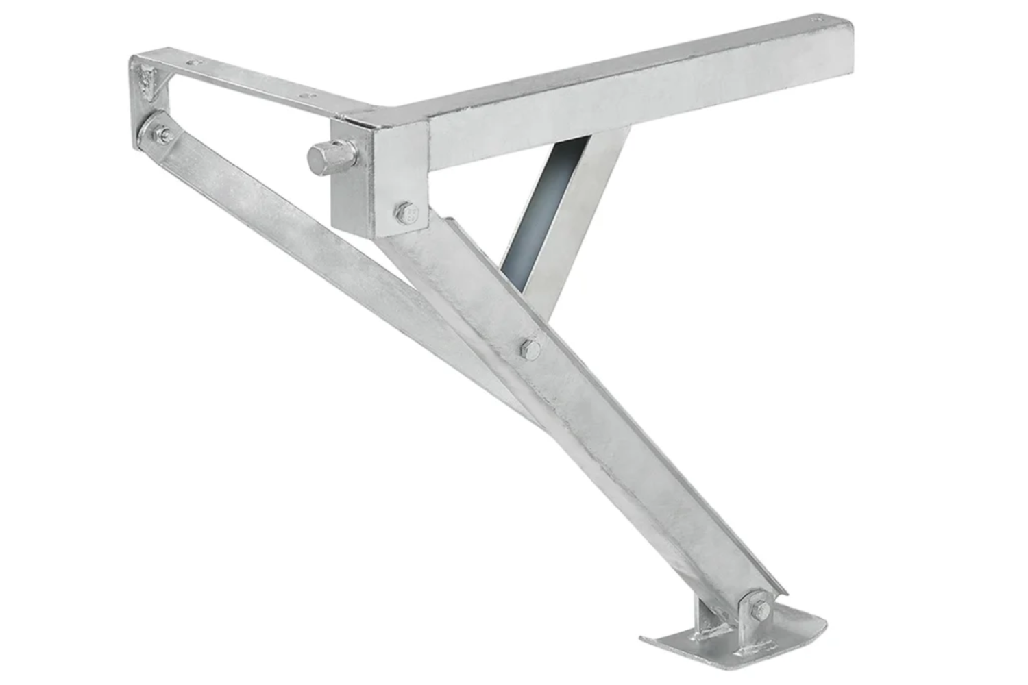 Support d'angle extensible ProPlus 361510V01, côté avant gauche/arrière droit, pour remorque, capacité 600 kg, hauteur 460 mm