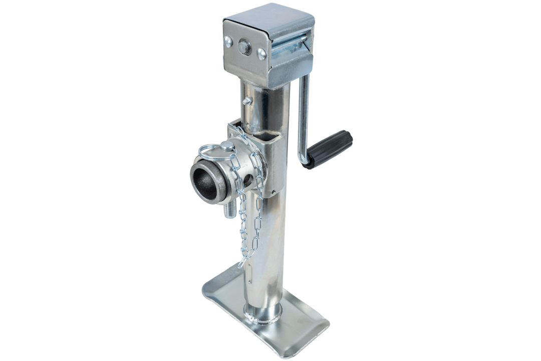 Support de manivelle extensible TJ5001 pour remorque plateau 1300 kg 364-614 mm